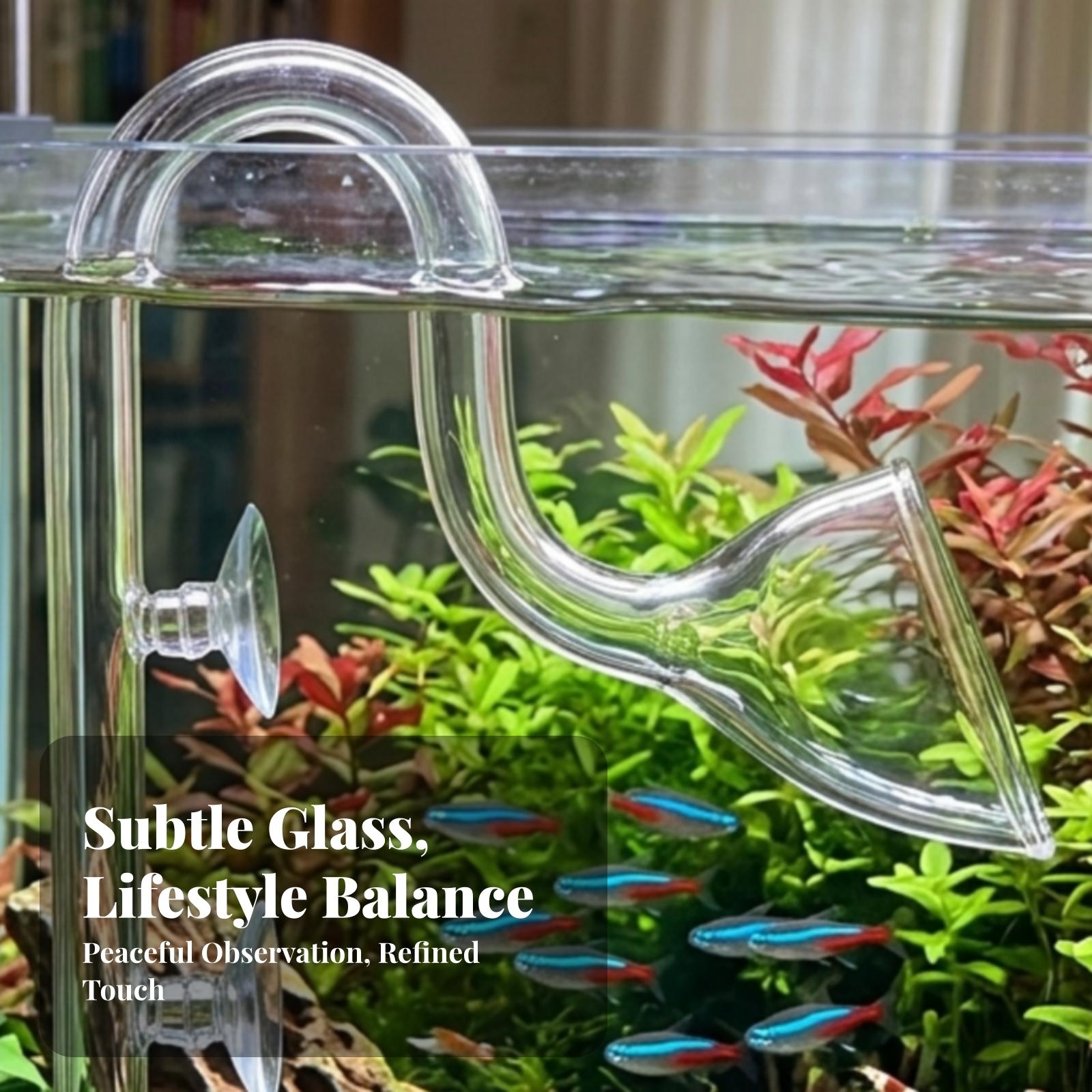Aquarium For Planted Tank - Wlot i wylot filtra akwariowego, przezroczysty
