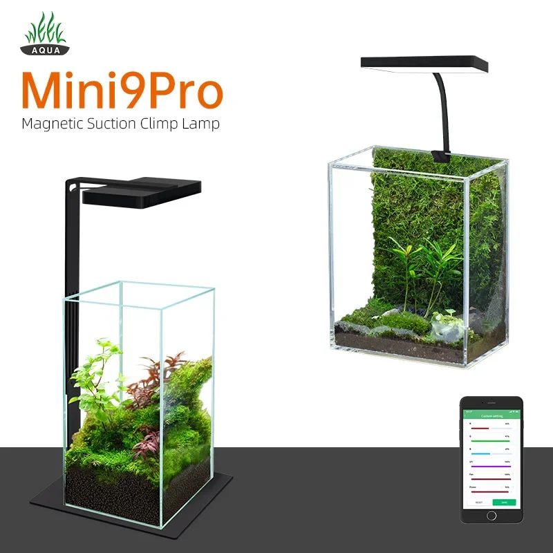 Aquarium Plant Growth Light - WEEK AQUA Mag Pro USB Nano