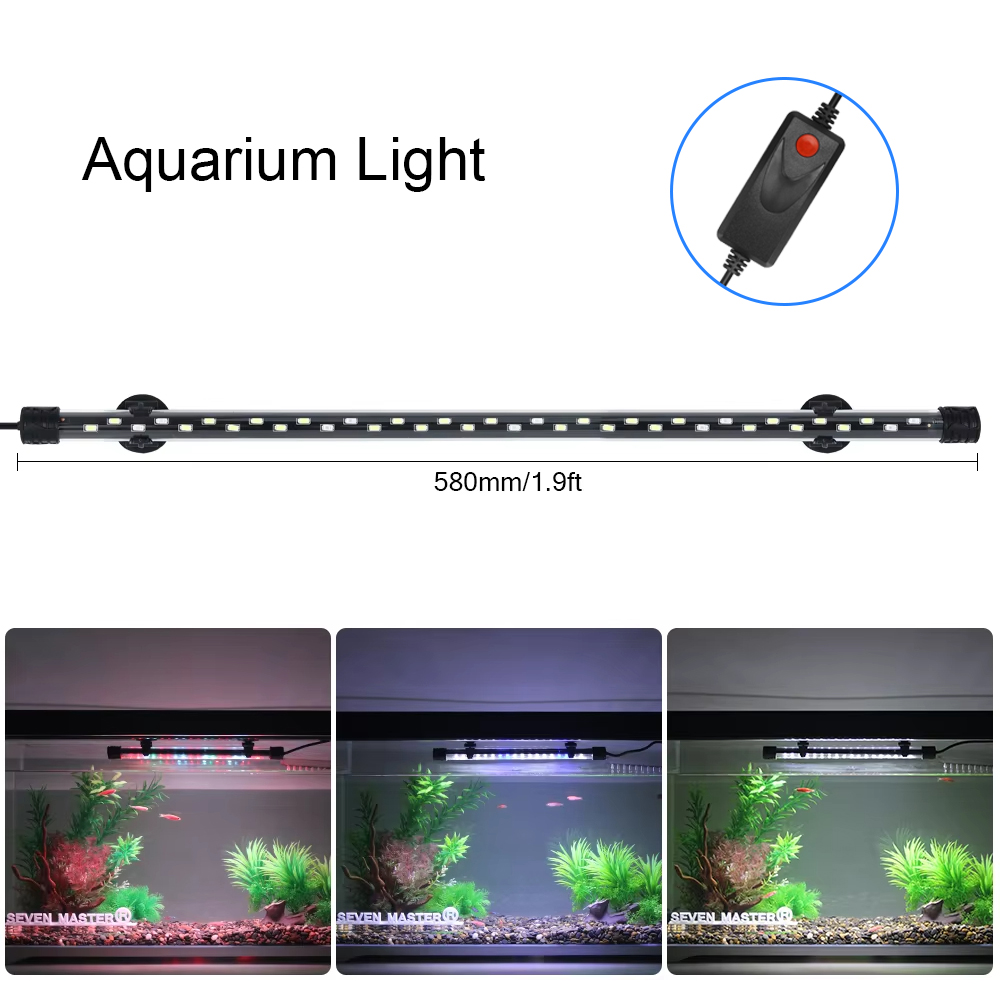 Aquarium Plant Iron - 58CM oświetlenie do akwarium LED lampa