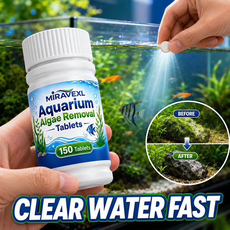 Planted Aquarium Equipment - MIRAVEXL 150 Tabletki do usuwania alg