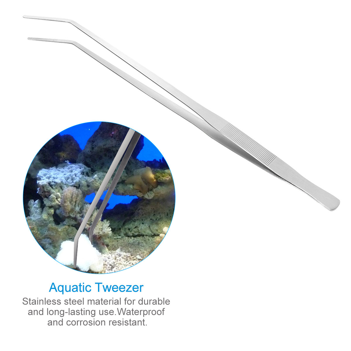2 szt. 48 cm Pęsety do roślin  – Planted Aquarium Tips recenzja i cena