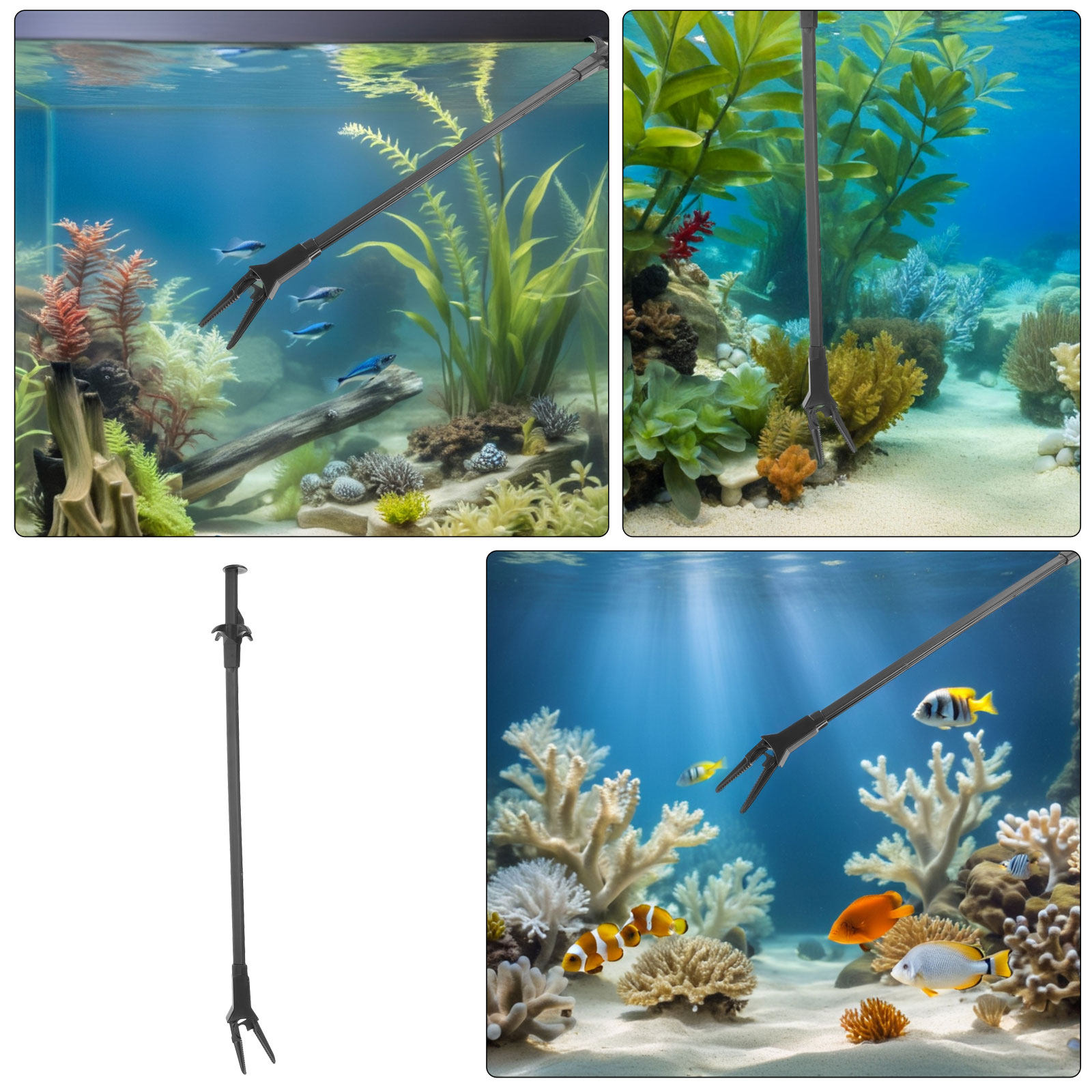 3 szt. Długie pęsety do akwari – Planted Aquarium Tips recenzja i cena
