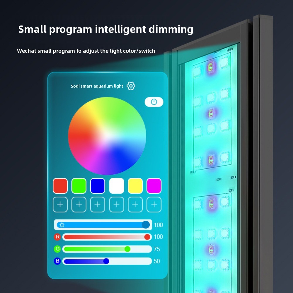 Inteligentna lampka RGB do akw – Planted Aquarium Algae Control recenzja i cena