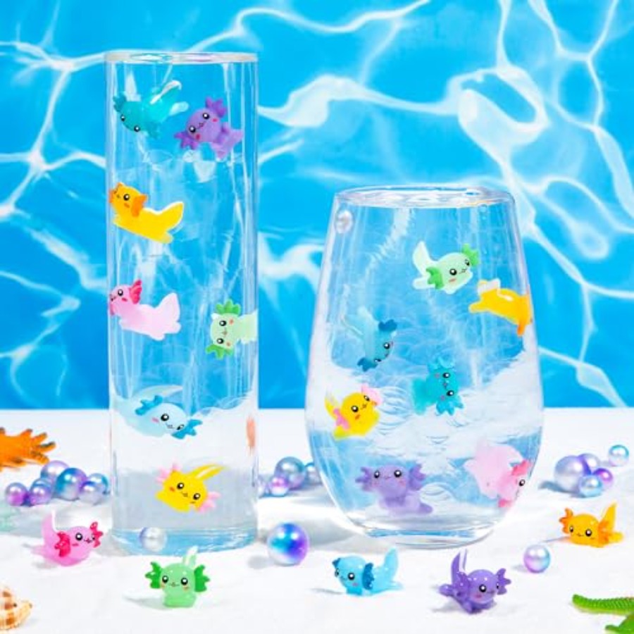 Miniaturowe figurki aksolotli  – Planted Aquarium Mini recenzja i cena