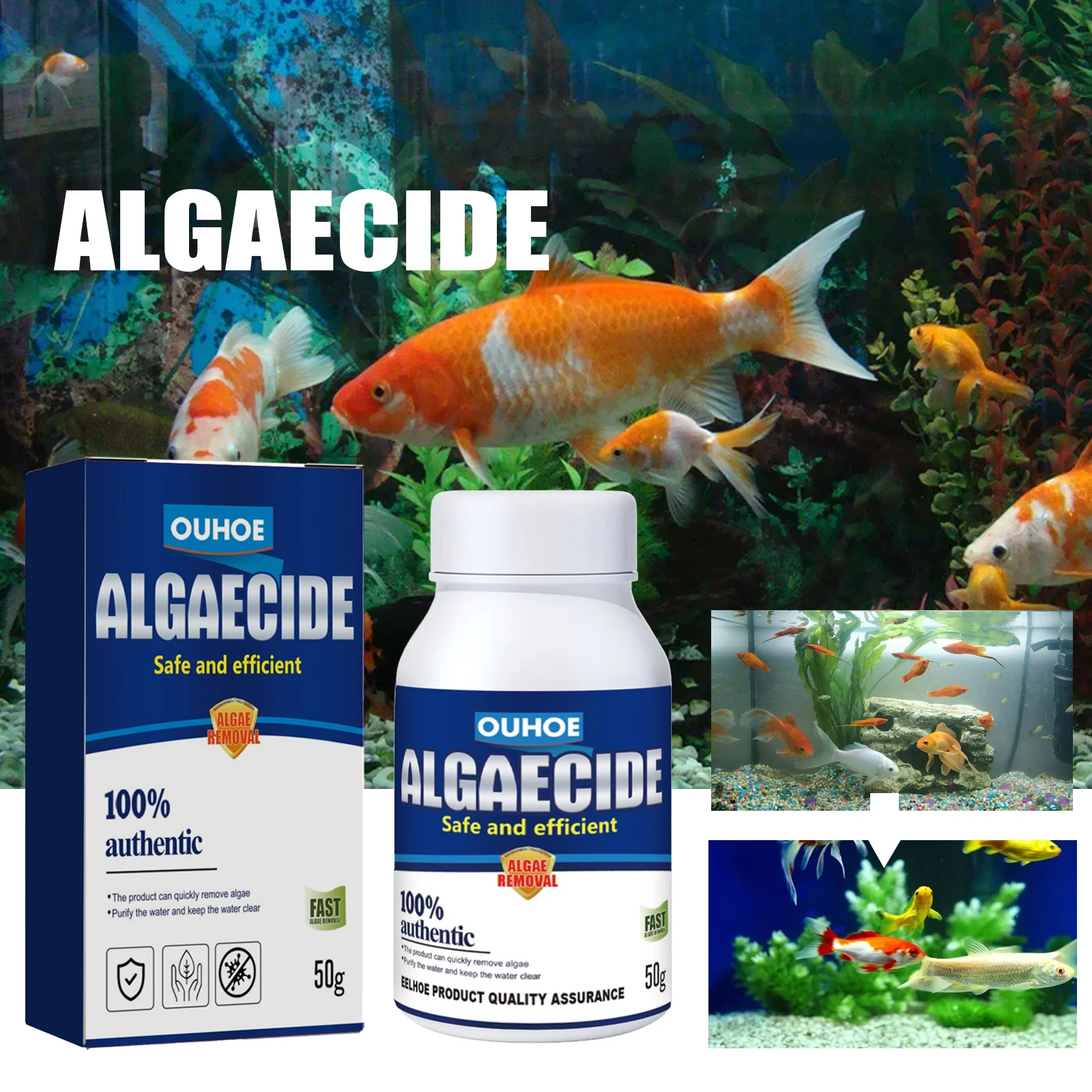 Puder do usuwania glonów w akw – Planted Aquarium Algae Control recenzja i cena
