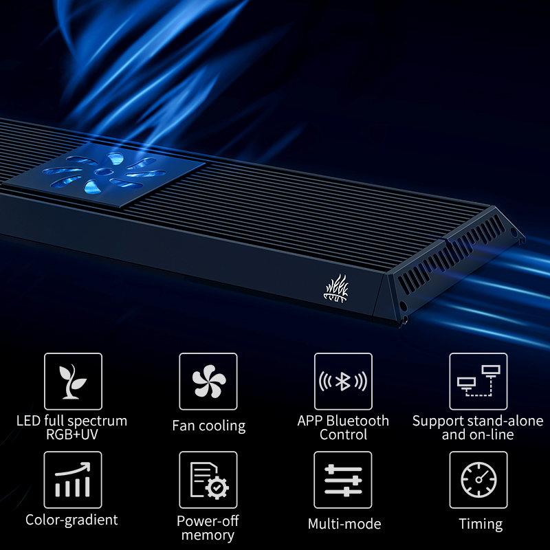 WEEKAQUA P1200 PRO Sterowanie  – Aquarium Plant Growth Light recenzja i cena