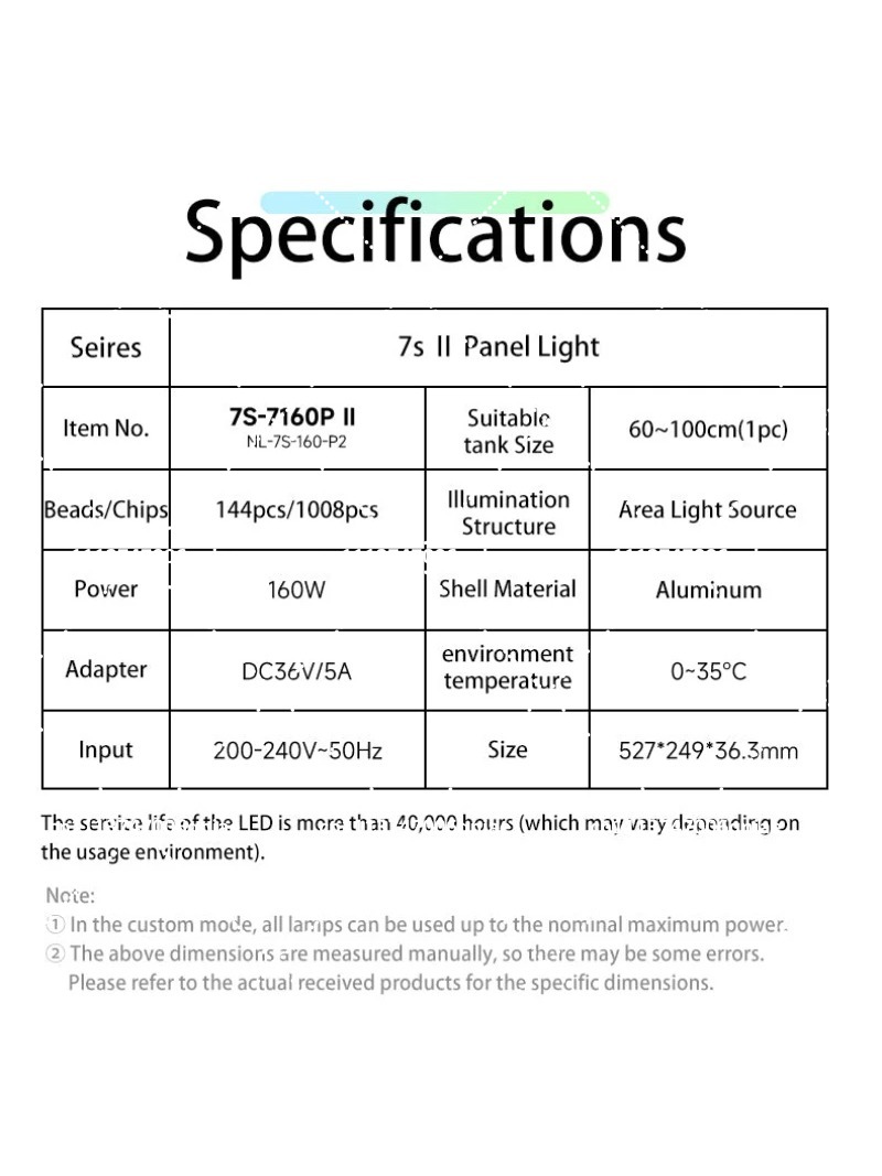 Oświetlenie LED do akwarium 16 – Aquarium For Planted Tank recenzja i cena